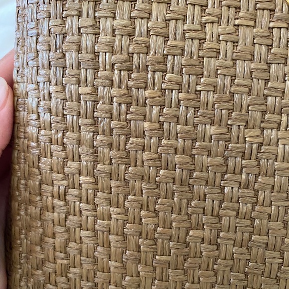 Brand New Prada Structured Medium Brown Straw Bag - Picture 8 of 9